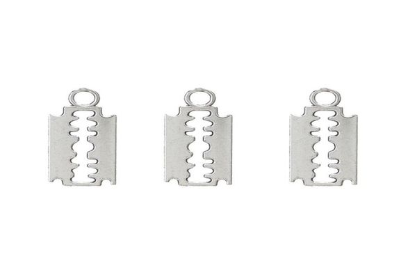 100pcslot alloy silver razor blade charms bracelet choker necklace pendant charms for jewelry making handmade craft 2411mm3311799, Bronze;silver
100pcslot alloy silver razor blade charms bracelet choker necklace pendant charms for jewelry making handmade craft 2411mm3311799, Bronze;silver