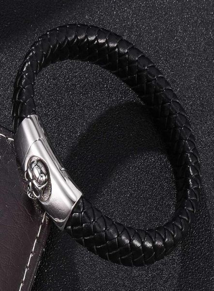 charm bracelets punk for men black leather braided bracelet bangles skull magnetic buckle male wrist band fashion jewelry gifts st2969034, Golden;silver
charm bracelets punk for men black leather braided bracelet bangles skull magnetic buckle male wrist band fashion jewelry gifts st2969034, Golden;silver