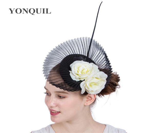 sinamay black wedding fascinator base hat headband with ivory silk flower highend hair clip ladies wedding cocktail h6841956, Slivery;golden
sinamay black wedding fascinator base hat headband with ivory silk flower highend hair clip ladies wedding cocktail h6841956, Slivery;golden