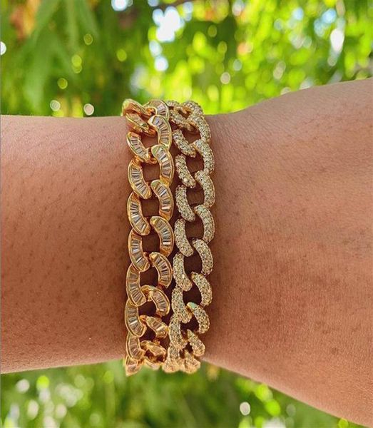17cm men woman zircon curb cuban link tennis bracelet hip hop jewelry gold silver thick heavy copper material iced cz chain bracel1137404, Golden;silver
17cm men woman zircon curb cuban link tennis bracelet hip hop jewelry gold silver thick heavy copper material iced cz chain bracel1137404, Golden;silver