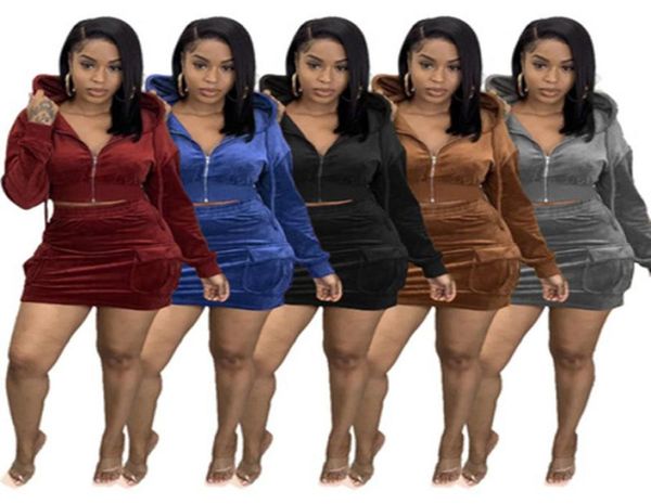womens korean velvet skirts tracksuits fashion zipper hooeded short skirt casual outfits designer female winter velvets two p5749228, Gray
womens korean velvet skirts tracksuits fashion zipper hooeded short skirt casual outfits designer female winter velvets two p5749228, Gray
