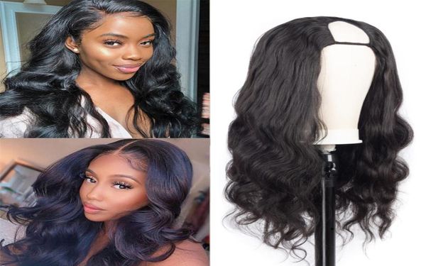u part wig human hair no lace brazilian peruvian indian european body wave straight 100 unprocessed hairline natural color afro p6461640, Black;brown
u part wig human hair no lace brazilian peruvian indian european body wave straight 100 unprocessed hairline natural color afro p6461640, Black;brown