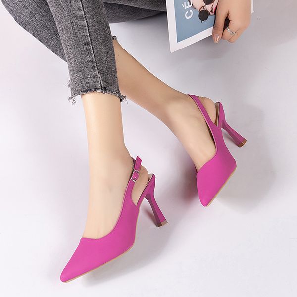 dress shoe's 2023 summer style simple casual temperament sandals with pointed toe and stiletto shoes high heel 230809, Black
dress shoe's 2023 summer style simple casual temperament sandals with pointed toe and stiletto shoes high heel 230809, Black