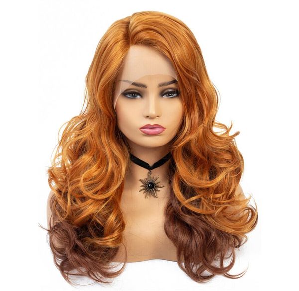 fashion synthetic lace front wig body wave wavy gold mixed brown hair wigs1260954, Black
fashion synthetic lace front wig body wave wavy gold mixed brown hair wigs1260954, Black