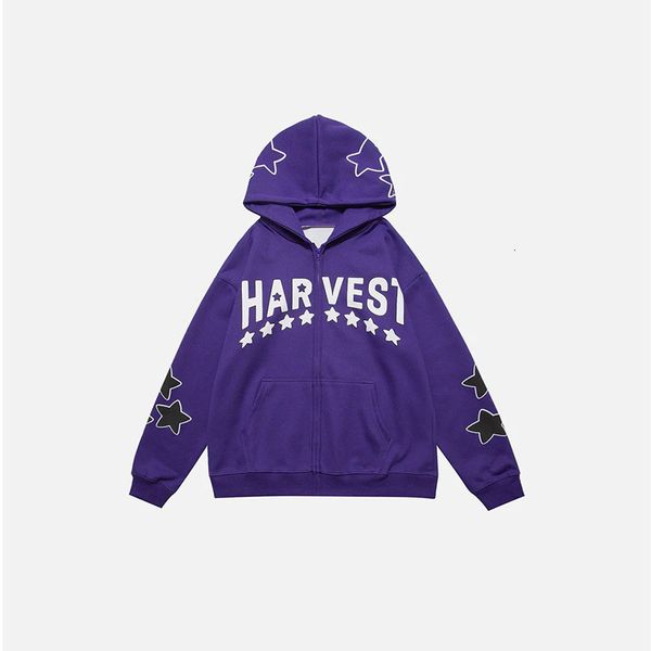 men's hoodies sweatshirts star letter printing street men sweater hiphop style y2k and women cardigan zipper hoodie ins fashion casual, Black
men's hoodies sweatshirts star letter printing street men sweater hiphop style y2k and women cardigan zipper hoodie ins fashion casual, Black