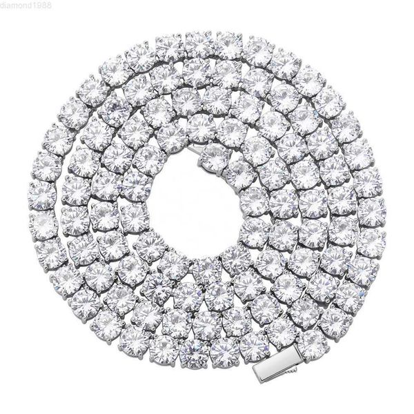new 5mm iced out plated diamond tennis bracelet necklace men tennis chain fashion hip-hop jewelry women choker chain gift, Silver
new 5mm iced out plated diamond tennis bracelet necklace men tennis chain fashion hip-hop jewelry women choker chain gift, Silver