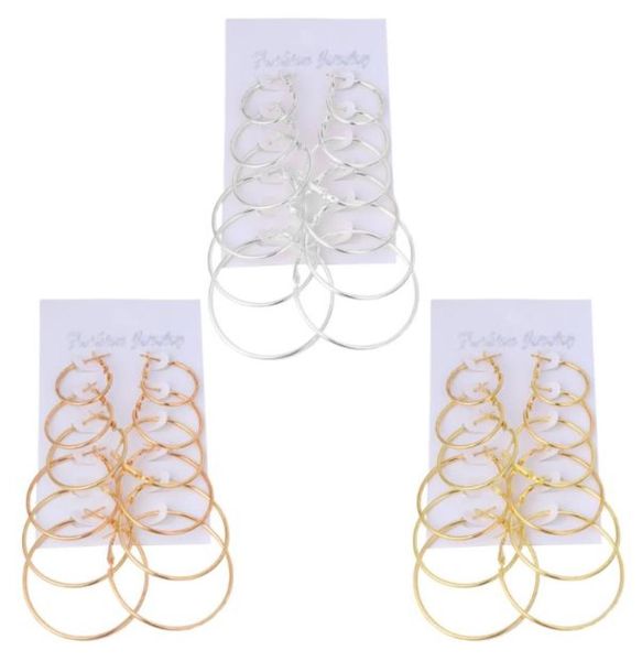 6pairsset vintage dangle ring big circle hoop earrings women steampunk ear clip6188177, Golden;silver
6pairsset vintage dangle ring big circle hoop earrings women steampunk ear clip6188177, Golden;silver