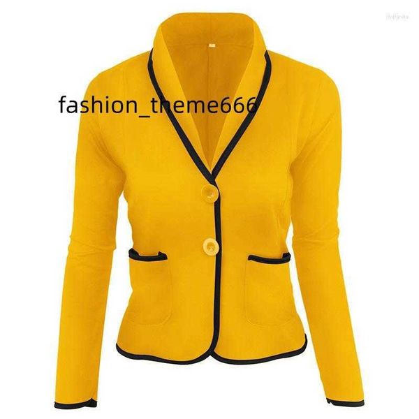 women's suits s-6xl women yellow casual lapel short blazers single breasted solid colors office work 2023 woman plus size cotton blazer, White;black
women's suits s-6xl women yellow casual lapel short blazers single breasted solid colors office work 2023 woman plus size cotton blazer, White;black