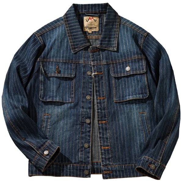 mens jackets washed denim jacket mens high street workwear old striped fall casual allinone 230810, Black;brown
mens jackets washed denim jacket mens high street workwear old striped fall casual allinone 230810, Black;brown