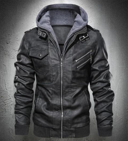 men039s fur faux men autumn leather jacket hooded motorcycle pu fashion punk style male casual fall coat57143225316062, Black
men039s fur faux men autumn leather jacket hooded motorcycle pu fashion punk style male casual fall coat57143225316062, Black