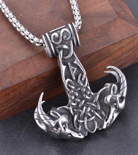 2020 z191 new viking necklace men039s stainless steel carved sheep head pendant to boyfriend holiday gift1823138, Silver
2020 z191 new viking necklace men039s stainless steel carved sheep head pendant to boyfriend holiday gift1823138, Silver