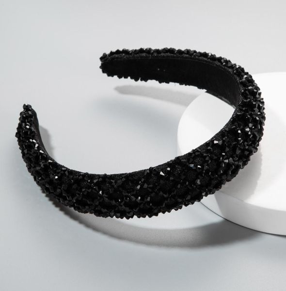 fabric handmade string crystal hair band female elegant widebrimmed ins thickened sponge head band6891232, Silver
fabric handmade string crystal hair band female elegant widebrimmed ins thickened sponge head band6891232, Silver