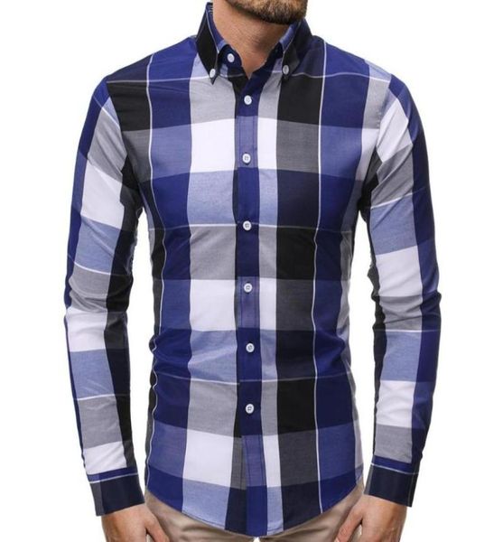 plaid shirt for men long sleeve slim fit fashion men039s shirt casual dress blouse men red blue new9522426, White;black
plaid shirt for men long sleeve slim fit fashion men039s shirt casual dress blouse men red blue new9522426, White;black