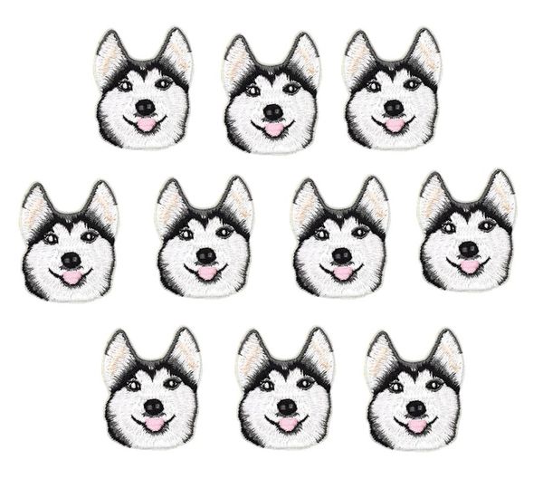10pcs huskie dogs iron on transfer applique patch for clothing bags embroidery patches for garment jeans diy sew on embroidery bad3200584, Black
10pcs huskie dogs iron on transfer applique patch for clothing bags embroidery patches for garment jeans diy sew on embroidery bad3200584, Black