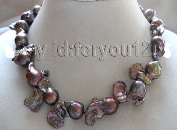 fine pearl jewelry genuine 2530mm chocolate baroque reborn keshi pearl necklace 1820inches 14k78131097779255, Silver
fine pearl jewelry genuine 2530mm chocolate baroque reborn keshi pearl necklace 1820inches 14k78131097779255, Silver