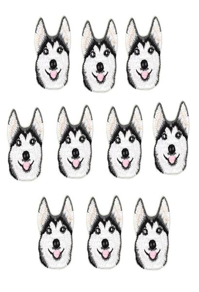 10pcs huskie dogs iron on transfer applique patch for clothing bags embroidery patches for garment jeans diy sew on embroidery bad9043525, Black
10pcs huskie dogs iron on transfer applique patch for clothing bags embroidery patches for garment jeans diy sew on embroidery bad9043525, Black