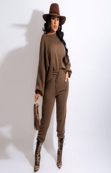 women039s two piece pants rmsfe 2023 ladies spring and autumn solid color leisure long sleeve round neck fashion loose elastic 2096124, White
women039s two piece pants rmsfe 2023 ladies spring and autumn solid color leisure long sleeve round neck fashion loose elastic 2096124, White