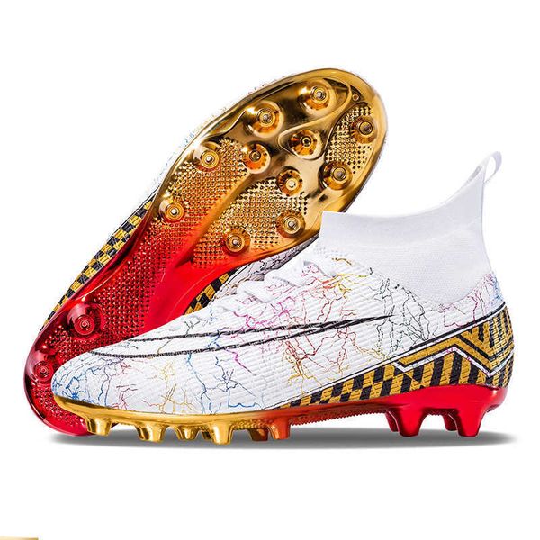 mens high football boots tf ag long nail soccer shoes youth fashion training shoes black white gold
mens high football boots tf ag long nail soccer shoes youth fashion training shoes black white gold