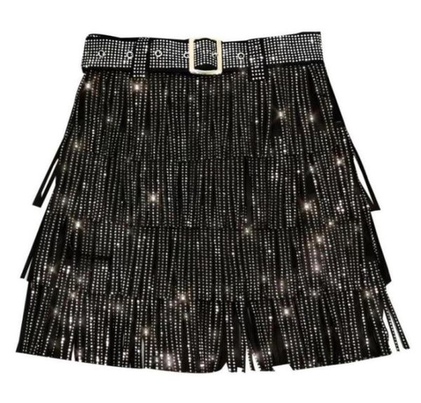 skirts heavy drilling rhines fringed skirt with belt women's high waist multi layer short cake s6679203985, Black
skirts heavy drilling rhines fringed skirt with belt women's high waist multi layer short cake s6679203985, Black