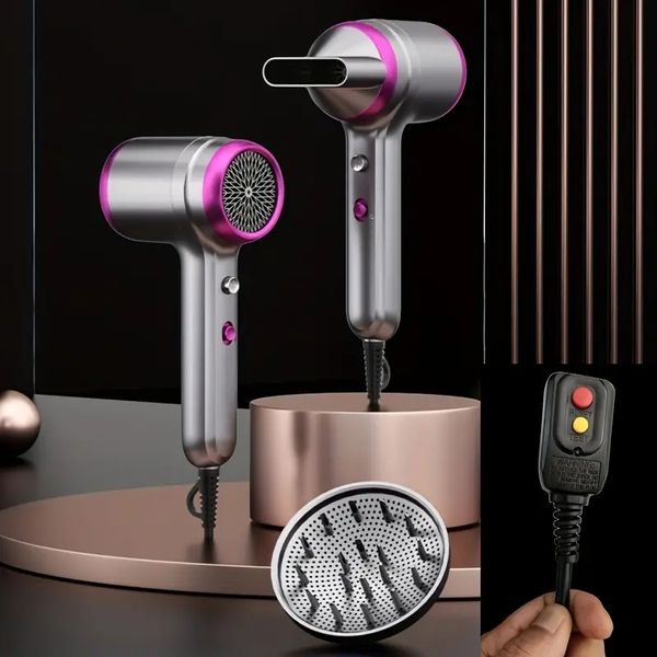 1800w professional hair dryer with diffuser - quiet ionic blow dryer for women, constant temperature, lightweight & portable - no hair damag
1800w professional hair dryer with diffuser - quiet ionic blow dryer for women, constant temperature, lightweight & portable - no hair damag