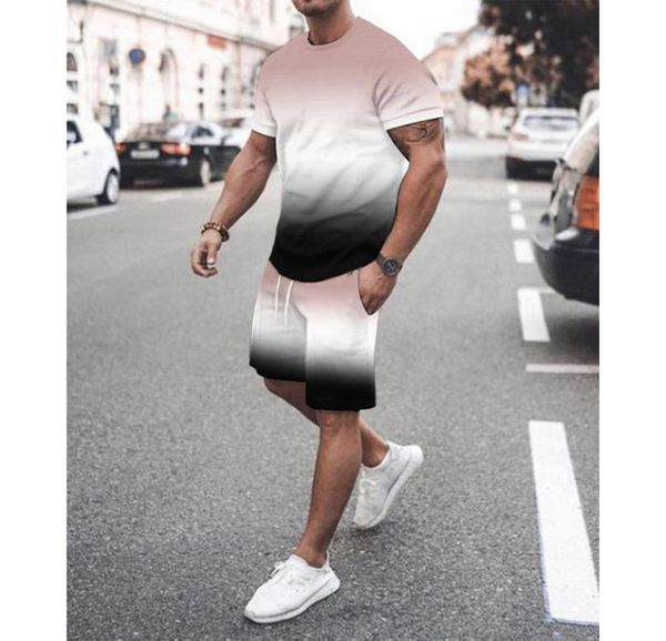 gradient threecolor mens sports suit shortsleeved tshirt with shorts comfortable breathable and dry daily leisure sports6921785, Gray
gradient threecolor mens sports suit shortsleeved tshirt with shorts comfortable breathable and dry daily leisure sports6921785, Gray