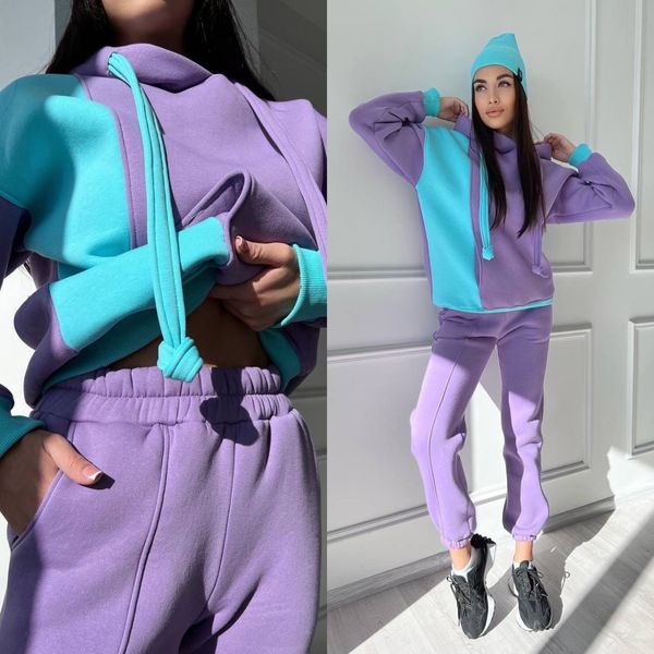 womens tracksuits autumn and winter casual hooded sports sweater twopiece set personalized color matching suit 230809, Gray
womens tracksuits autumn and winter casual hooded sports sweater twopiece set personalized color matching suit 230809, Gray