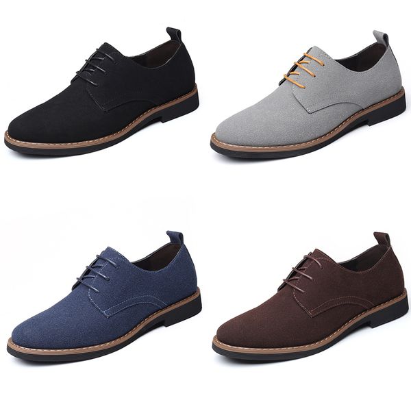 large size matte leather business shoes men black brown grey anti-suede mens trainers outdoor sports sneakers breathable
large size matte leather business shoes men black brown grey anti-suede mens trainers outdoor sports sneakers breathable