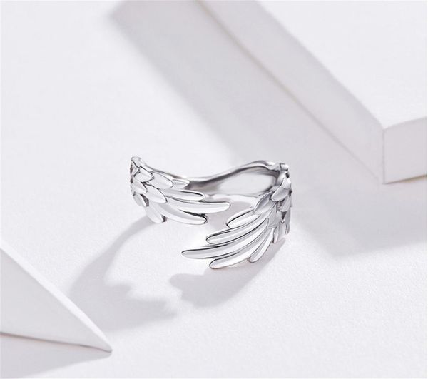 sterling silver s925 open ring with platinumplated feather wings adjustable polished craftsmanship comfortable to wear fashio6156414, Golden;silver
sterling silver s925 open ring with platinumplated feather wings adjustable polished craftsmanship comfortable to wear fashio6156414, Golden;silver