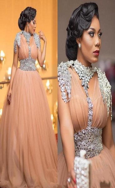 2021 blush champagne nude prom dresses jewel neck illusion long sleeves silver crystal beaded tulle ball gown party dress pag8981865, Black
2021 blush champagne nude prom dresses jewel neck illusion long sleeves silver crystal beaded tulle ball gown party dress pag8981865, Black