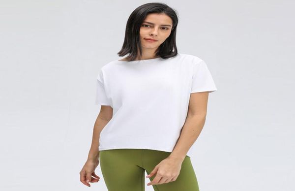 6 solid color t shirts lady yoga outfits round neck women sports girl fitness shirt soft relaxed fit casual wear35569866, Gray
6 solid color t shirts lady yoga outfits round neck women sports girl fitness shirt soft relaxed fit casual wear35569866, Gray