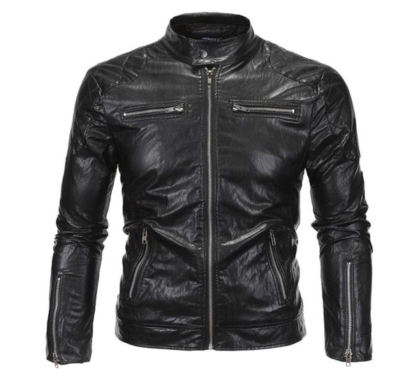 whole 2016 new spring autumn leather jacket men slim standard stand collar jacket faux leather moto coat suede 18y6195696966, Black
whole 2016 new spring autumn leather jacket men slim standard stand collar jacket faux leather moto coat suede 18y6195696966, Black