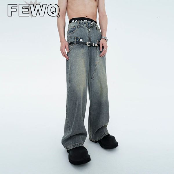 mens jeans fewq cingulum spiced niche desing high stret solid color male denim trousers autumn stylish pants 24b3226 230809, Blue
mens jeans fewq cingulum spiced niche desing high stret solid color male denim trousers autumn stylish pants 24b3226 230809, Blue