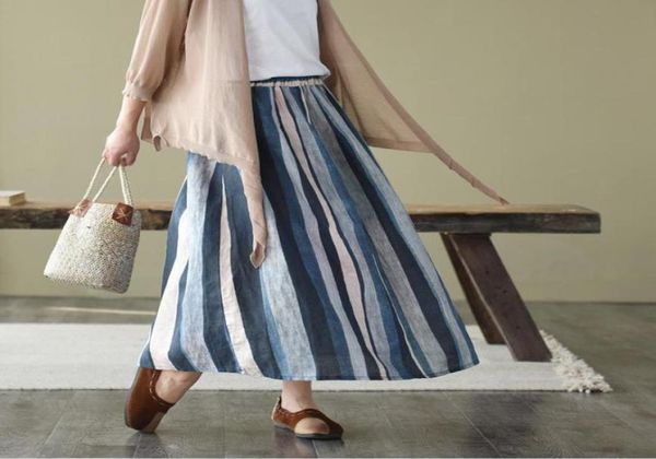 skirts summer women striped loose retro fashion female aline anklelength skirt casual6519734, Black
skirts summer women striped loose retro fashion female aline anklelength skirt casual6519734, Black