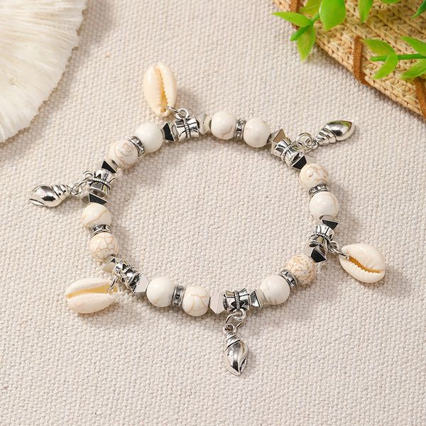 Bohemian Style Colorful Turquoise Coco Shell Charm Bracelet Jewelry for Gift
Bohemian Style Colorful Turquoise Coco Shell Charm Bracelet Jewelry for Gift