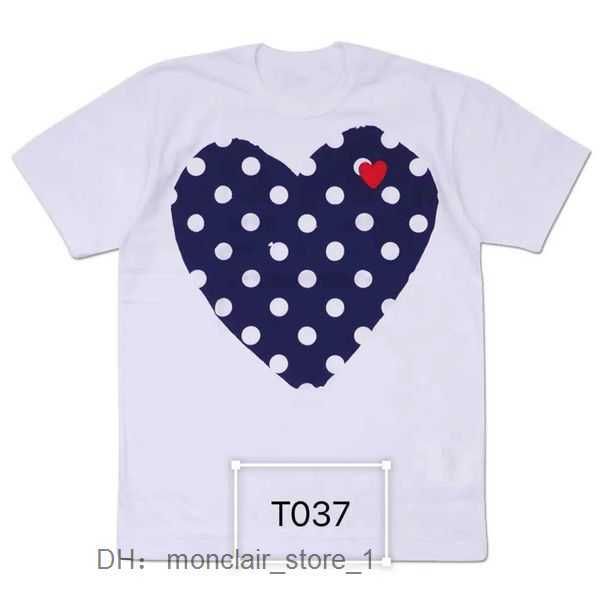 cdgs designer luxury brands classic t shirt fashion play little red peach heart printed mens and womens round neck versatile couple dress 1, White
cdgs designer luxury brands classic t shirt fashion play little red peach heart printed mens and womens round neck versatile couple dress 1, White
