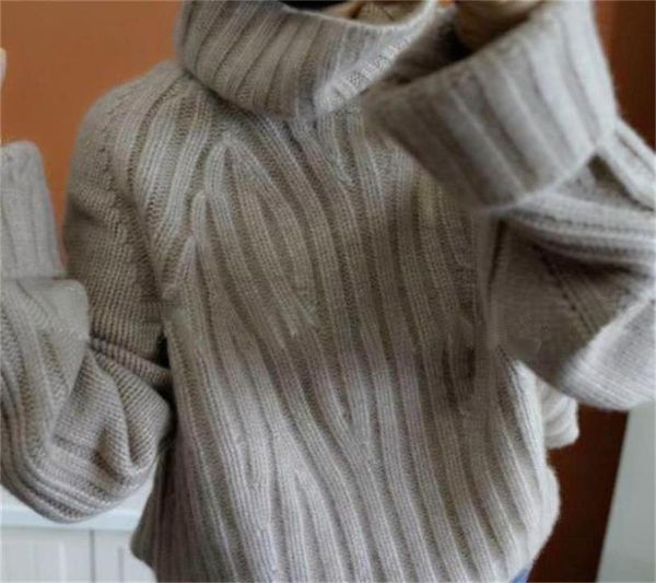 women fashion turtleneck cashmere sweater knitted pullovers loose european style7067437, White;black
women fashion turtleneck cashmere sweater knitted pullovers loose european style7067437, White;black
