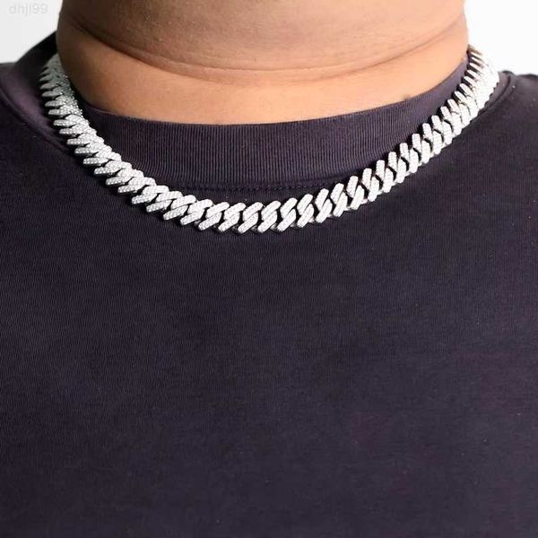 iced out hiphop jewelry 12mm 2rows 925 silver vvs moissanite diamond cuban chain necklace
iced out hiphop jewelry 12mm 2rows 925 silver vvs moissanite diamond cuban chain necklace