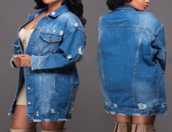 women denim jeans jackets hole boyfriend style jean jacket long sleeve coat outerwear loose female casual classic denim coats1312079, Black;brown
women denim jeans jackets hole boyfriend style jean jacket long sleeve coat outerwear loose female casual classic denim coats1312079, Black;brown