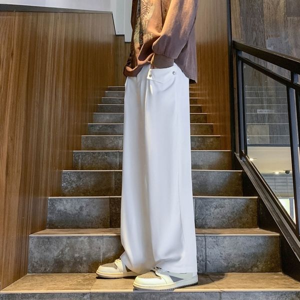 mens pants casual korean straight loose sweatpants soft fashion draping woven wide leg long baggy trousers 230809, Black
mens pants casual korean straight loose sweatpants soft fashion draping woven wide leg long baggy trousers 230809, Black