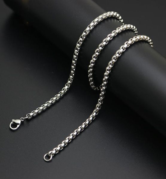 10pcs 25mm stainless steel box necklace chain for women men locket pendant6105827, Silver
10pcs 25mm stainless steel box necklace chain for women men locket pendant6105827, Silver