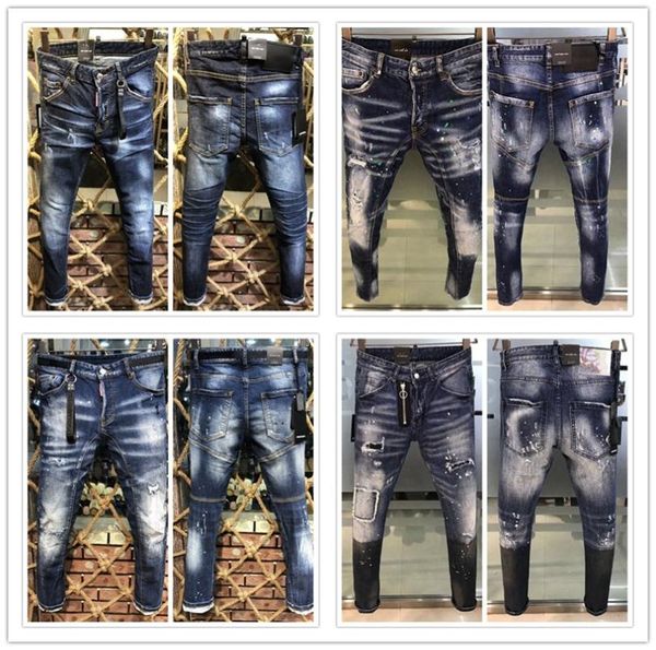 men039s designer jeans biker jeans pour hommes fashion stitching badge motorcycle skinny pants mens 21ss clothes6988997, Blue
men039s designer jeans biker jeans pour hommes fashion stitching badge motorcycle skinny pants mens 21ss clothes6988997, Blue