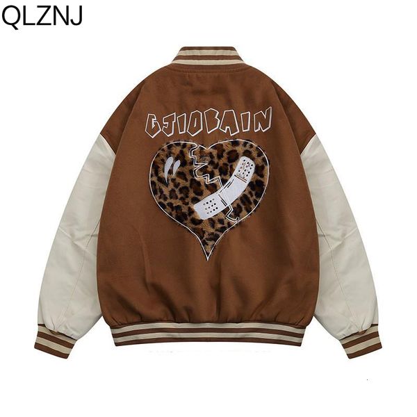 mens jackets vintage letter embroid varsity men stitching sleeve college coats women street trend allmatch baseball uniform 230810, Black;brown
mens jackets vintage letter embroid varsity men stitching sleeve college coats women street trend allmatch baseball uniform 230810, Black;brown