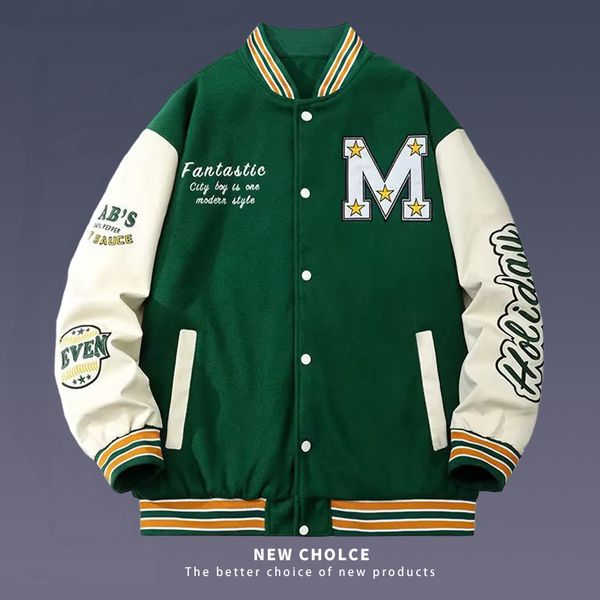 mens jackets korean fashion brand jacket loose baseball neck coat academy spring autumn veste de homme clothing 230810, Black;brown
mens jackets korean fashion brand jacket loose baseball neck coat academy spring autumn veste de homme clothing 230810, Black;brown