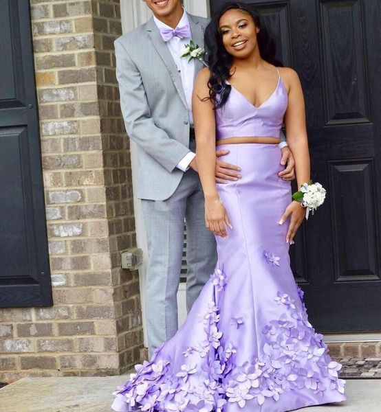 lavender two pieces mermaid prom dresses v neck 3d appliqued evening gowns plus size sweep train satin formal dress9571462, Black
lavender two pieces mermaid prom dresses v neck 3d appliqued evening gowns plus size sweep train satin formal dress9571462, Black