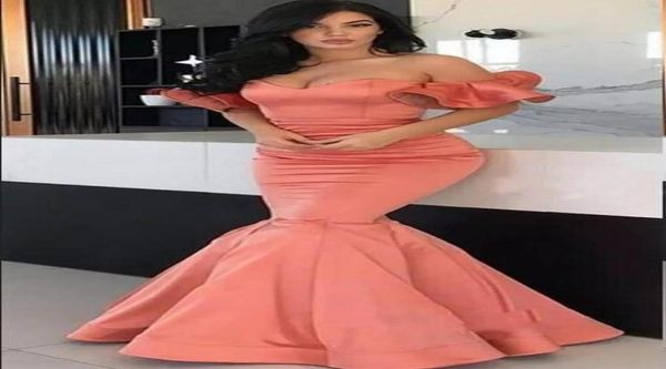 elegant 2020 new coral satin arabic mermaid prom dresses long offshoulder formal evening gowns dubai pageant party dress plus siz9318460, Black
elegant 2020 new coral satin arabic mermaid prom dresses long offshoulder formal evening gowns dubai pageant party dress plus siz9318460, Black