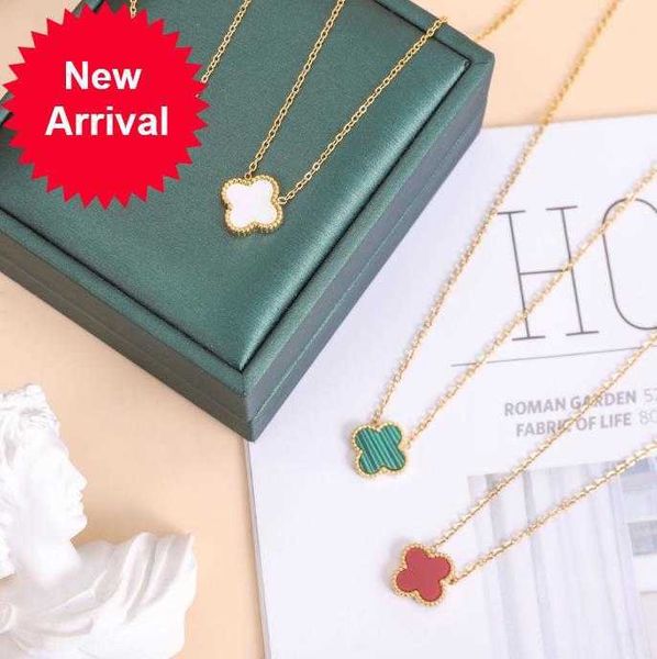 18k gold plated necklaces luxury designer necklace flowers four-leaf clover cleef fashional pendant necklace wedding party jewelry, Silver
18k gold plated necklaces luxury designer necklace flowers four-leaf clover cleef fashional pendant necklace wedding party jewelry, Silver