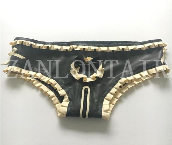 2018 new ss women handmade latex black spliced white lingerie purfle shorts underwear crotch zipper bowknot fetish cost4723846
2018 new ss women handmade latex black spliced white lingerie purfle shorts underwear crotch zipper bowknot fetish cost4723846