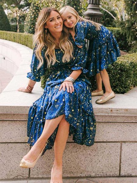 family matching outfits mother daughter dresses family matching outfits summer glitter star print mom and daughter dress beach wears family, Blue
family matching outfits mother daughter dresses family matching outfits summer glitter star print mom and daughter dress beach wears family, Blue