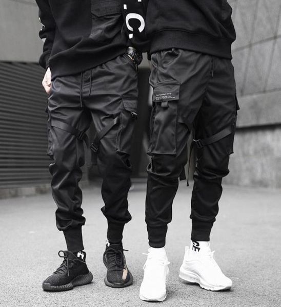 men ribbons color block black pocket cargo pants black harem joggers harajuku sweatpant hip hop trousers7601452
men ribbons color block black pocket cargo pants black harem joggers harajuku sweatpant hip hop trousers7601452