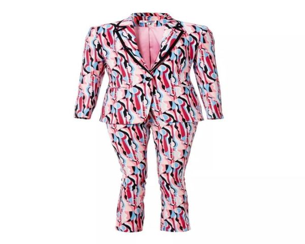 europe and the united states autumn show one buckle floral suit jacket printed feet pants two sets37738608114686, White;black
europe and the united states autumn show one buckle floral suit jacket printed feet pants two sets37738608114686, White;black